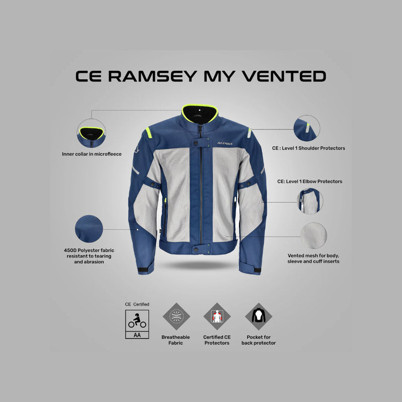 Acerbis Ramsey My Vented – Riding Jacket