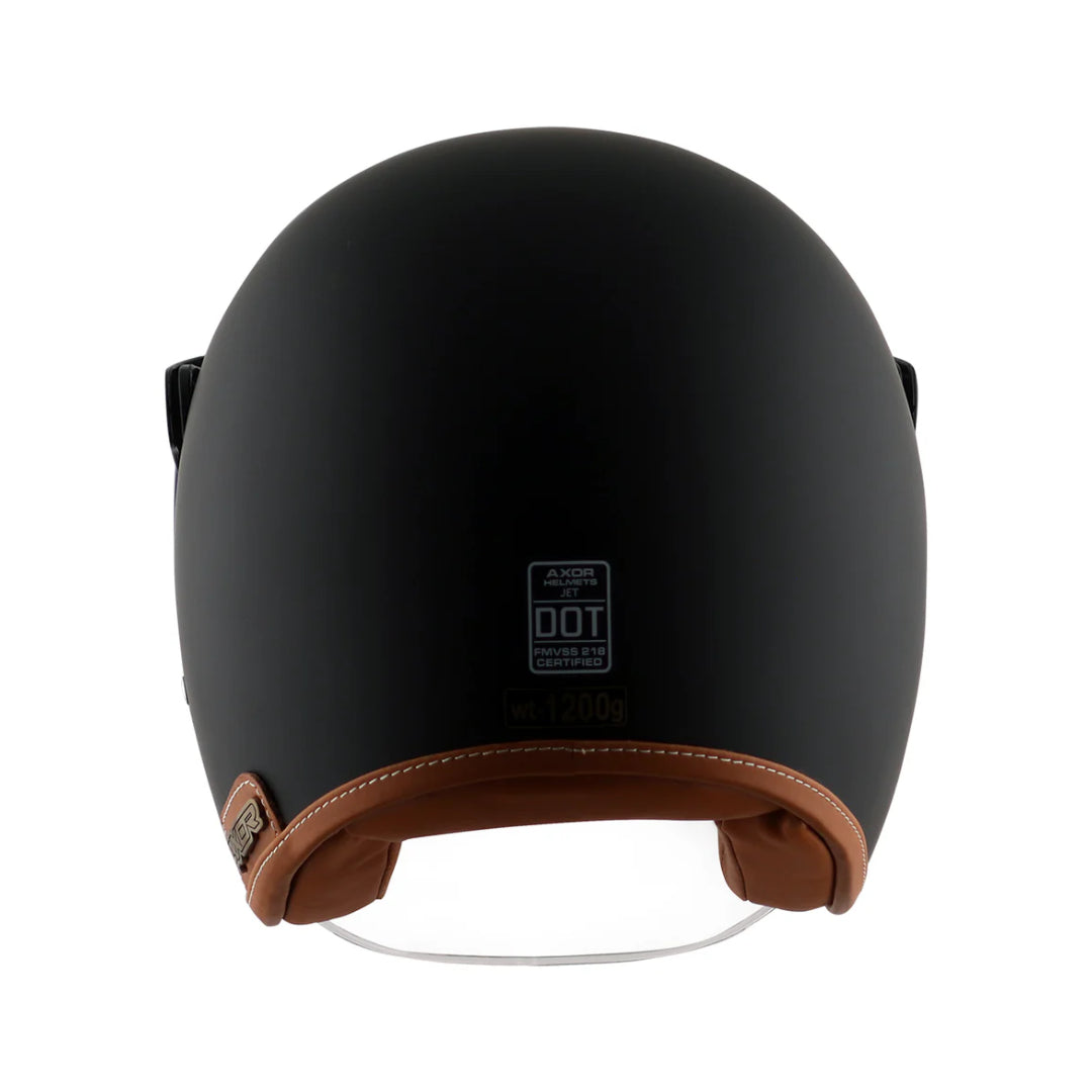 Axor Retro Jet Half Face Motorcycle Helmet