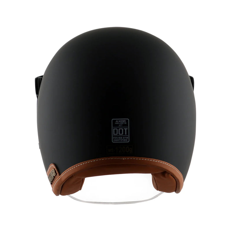 Axor Retro Jet Half Face Motorcycle Helmet