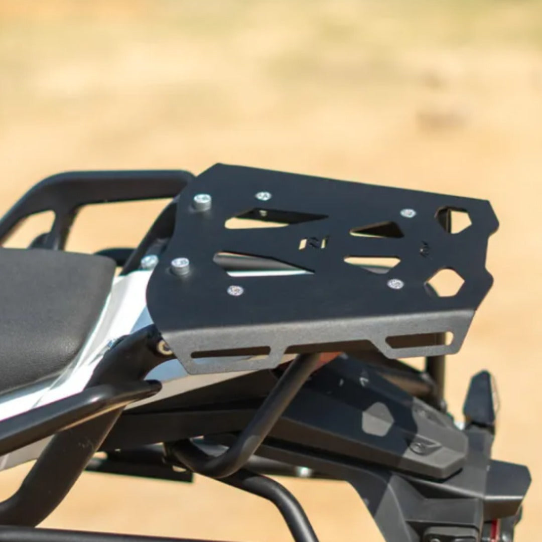 ZANA Top Rack with MS Plate (Black) for KTM ADV 390 2025