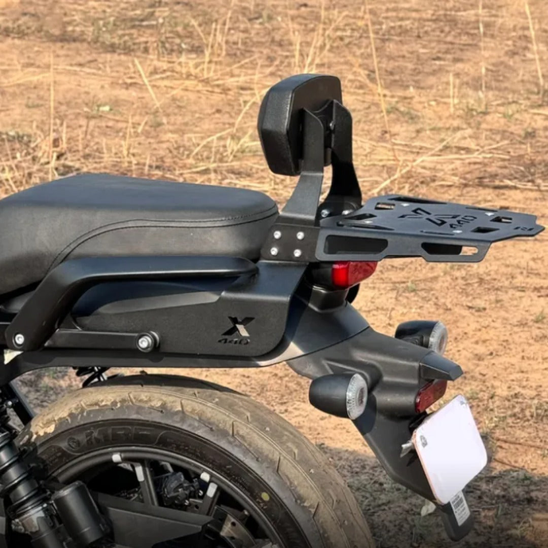 ZANA Top Rack with Plate & Pillion Backrest for Harley Davidson X440