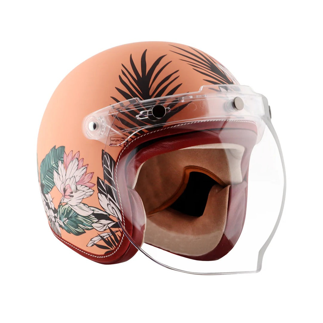 Axor Retro Jet Hawaii Women’s Helmet-(Peach)