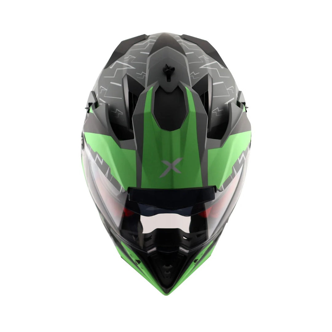 Axor X-Cross Flash Dual Visor Helmet