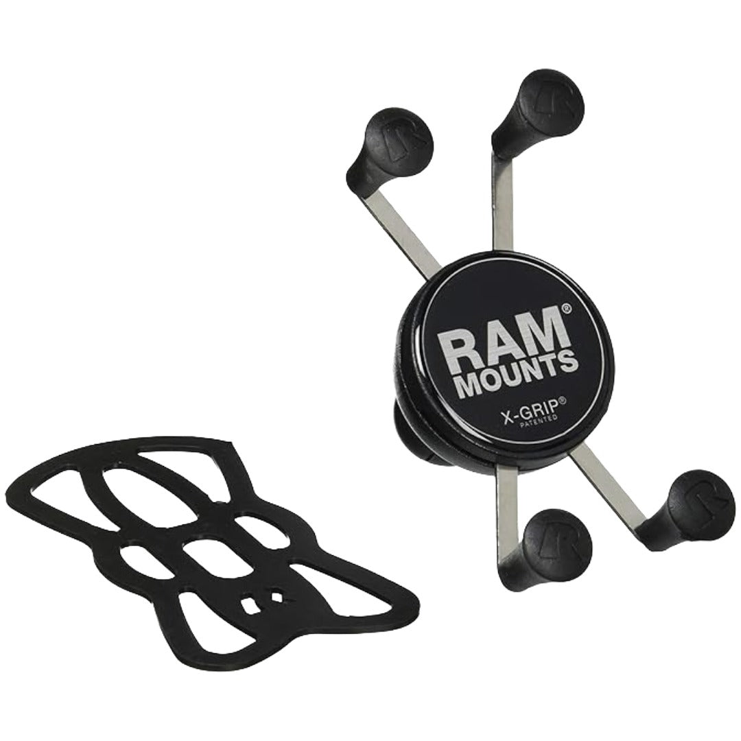 RAM Mounts RAM-HOL-UN7BU X-Grip Mobile Holder for Smartphones with Tether – Black