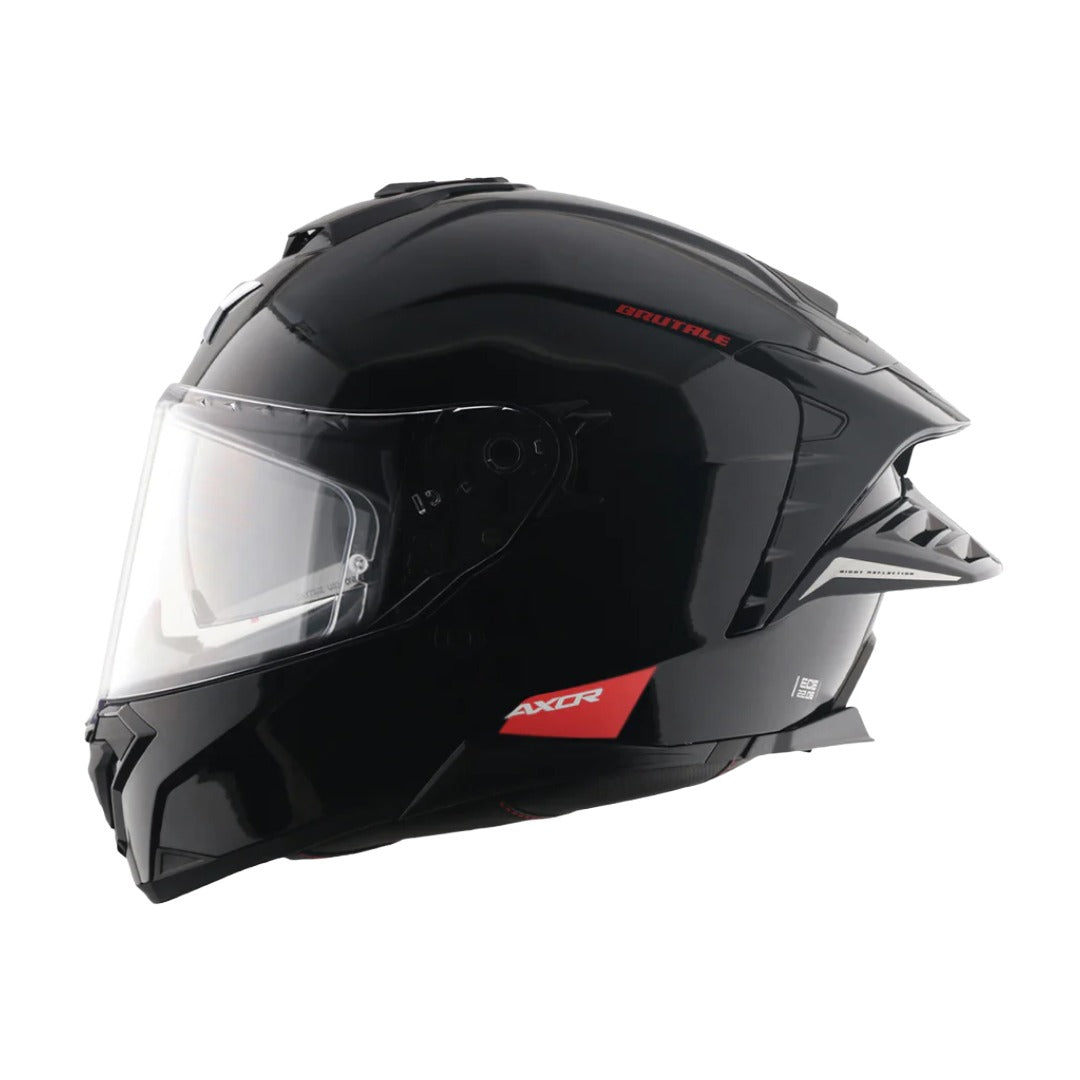 AXOR Brutale Solid Colors Dual Spoiler Helmet
