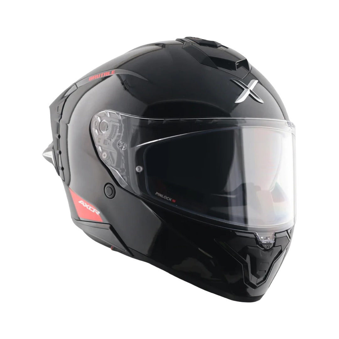 AXOR Brutale Solid Colors Dual Spoiler Helmet