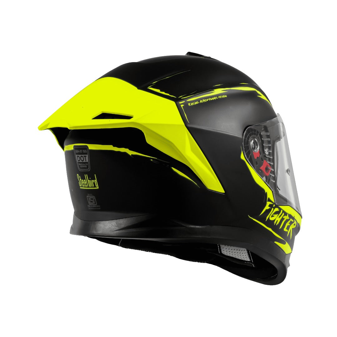 Steelbird SBH-57 ISS Fighter F2 Full Face Helmet