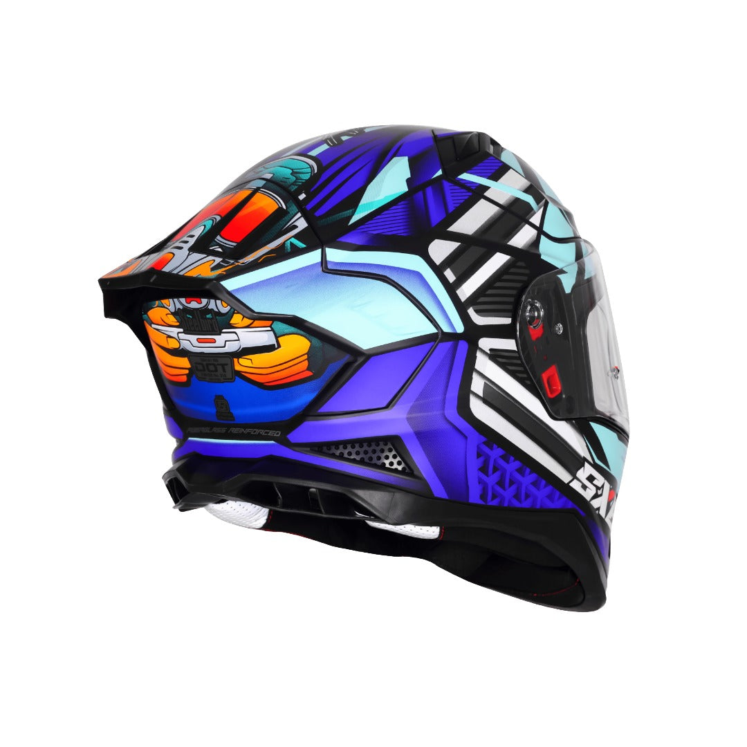 Steelbird SBH-61 ISS/SXE with AFS Edition SP2 Helmet