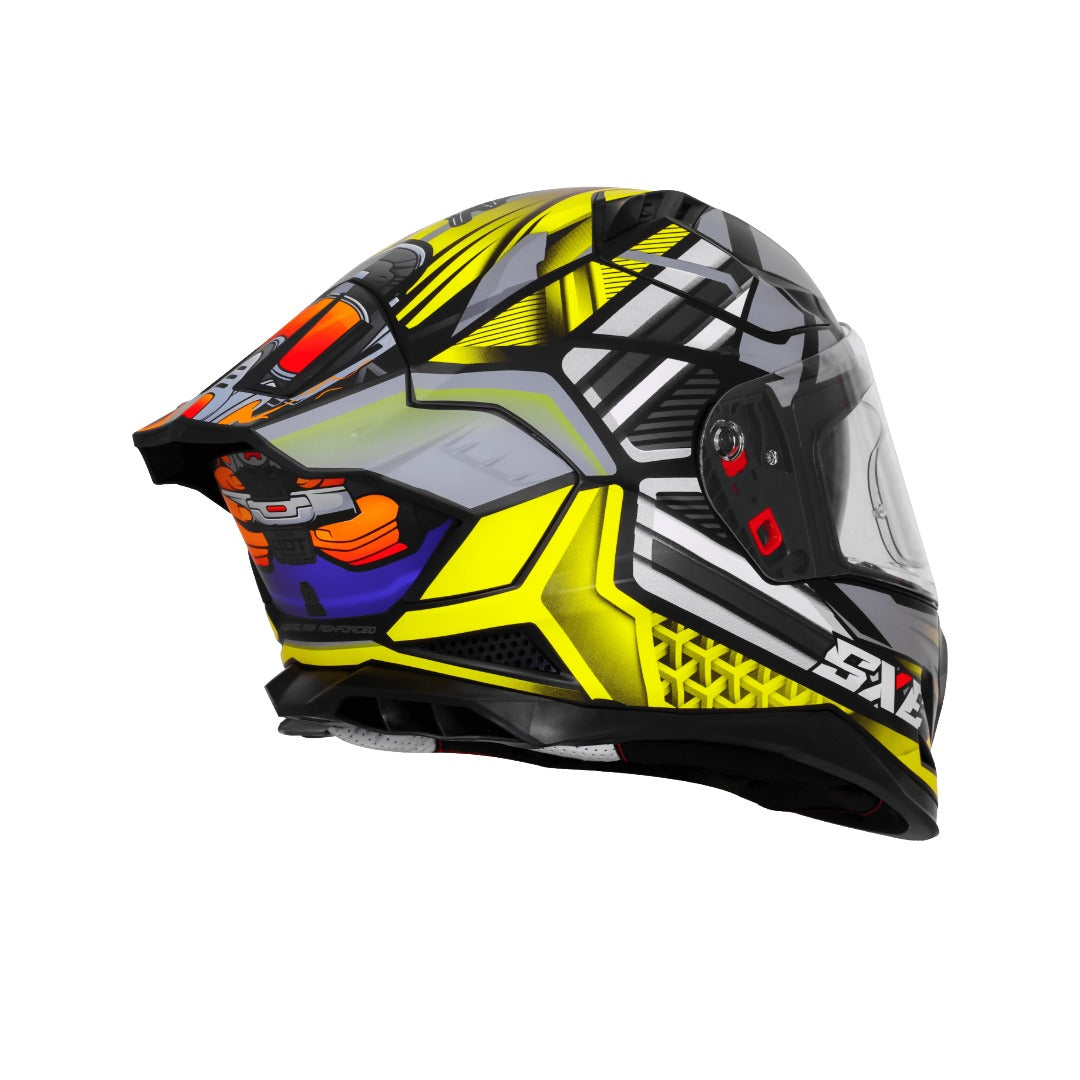 Steelbird SBH-61 ISS/SXE with AFS Edition SP2 Helmet