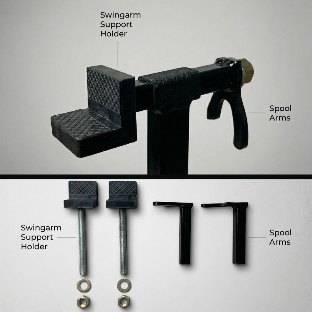 66BHP Motorcycle Universal Paddock Stand X-Lift | Spool & Swingarm Ready