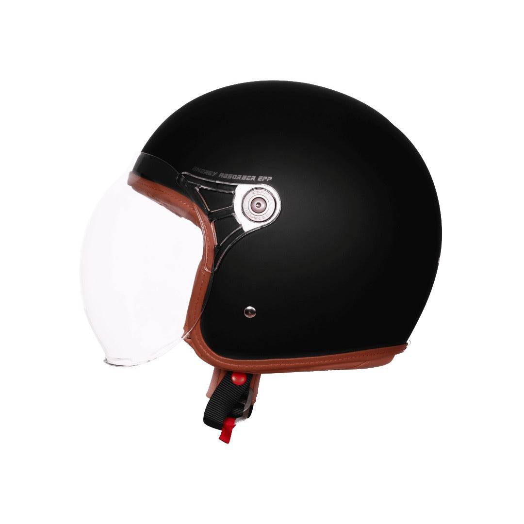 IGN-58 DOT Solid Glossy Helmet