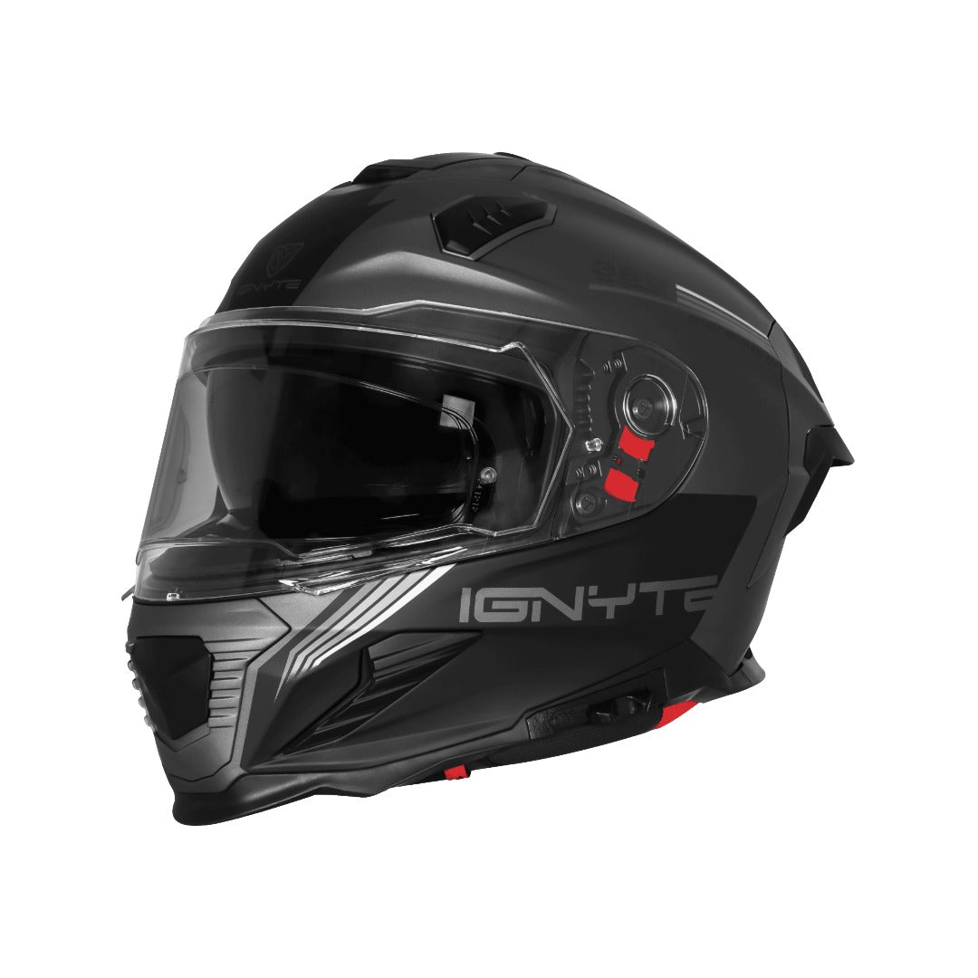 IGN-16 ISS DOT Quantumm Glossy Full Face Helmet
