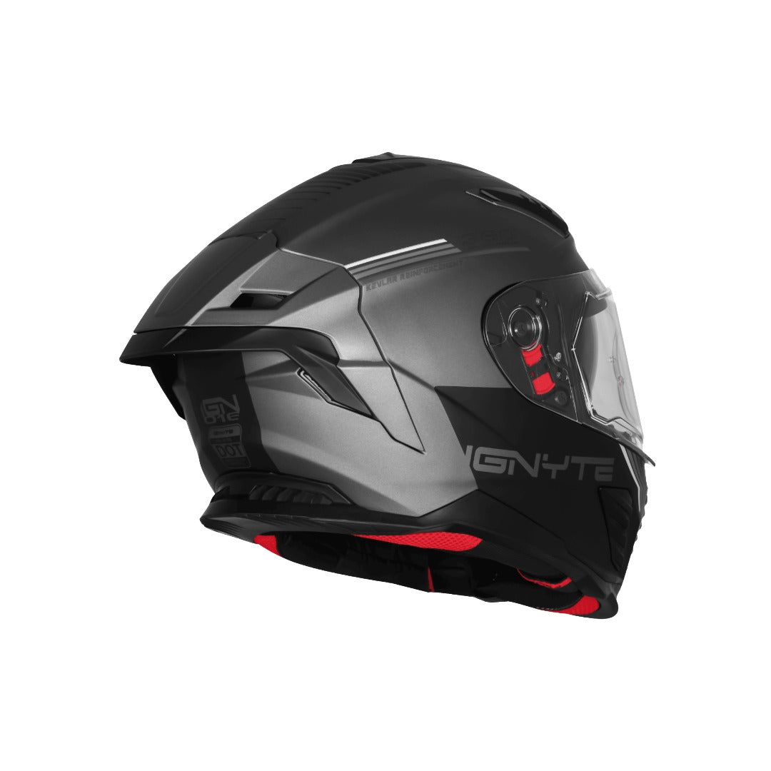 IGN-16 ISS DOT Quantumm Glossy Full Face Helmet