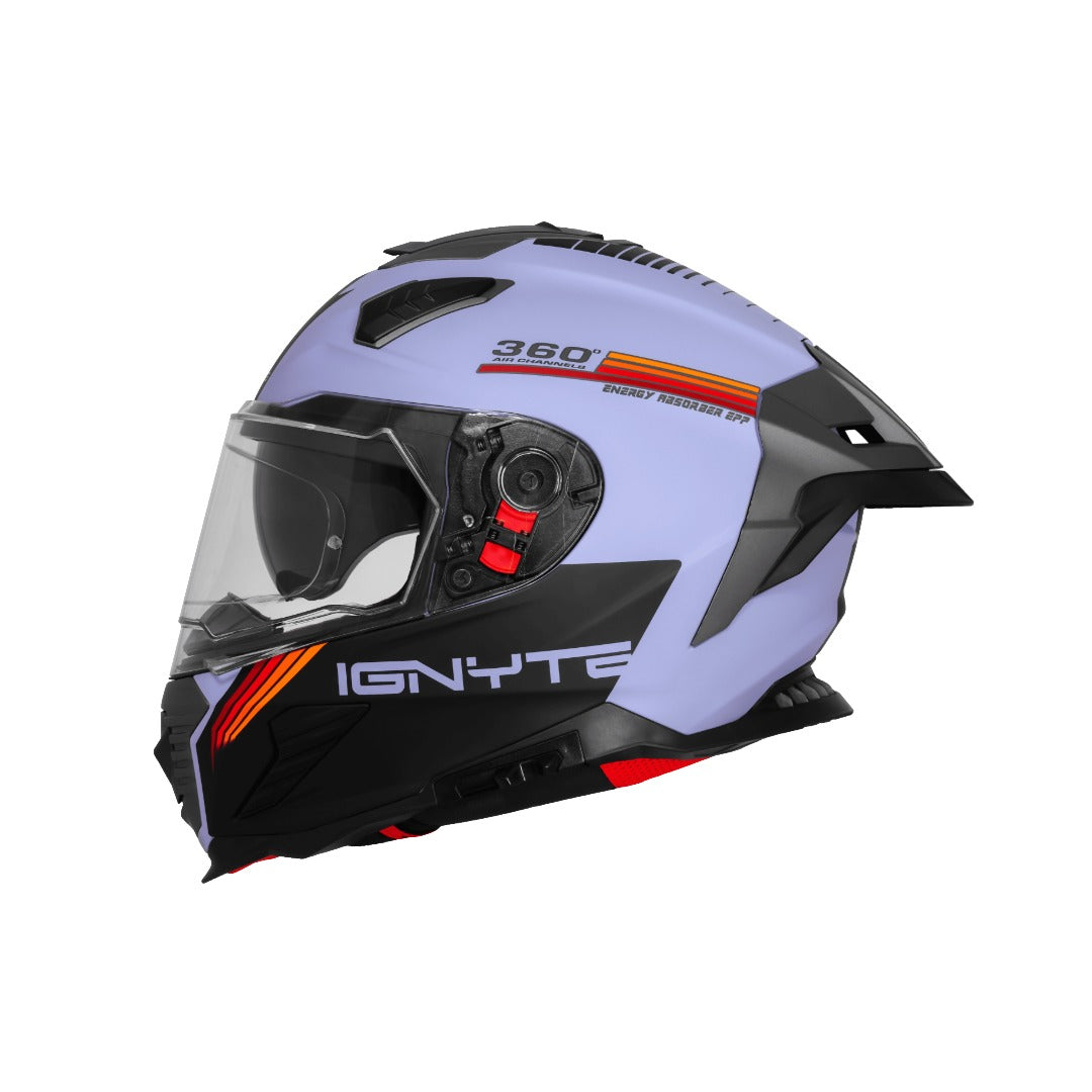 IGN-16 ISS DOT Quantumm Glossy Full Face Helmet