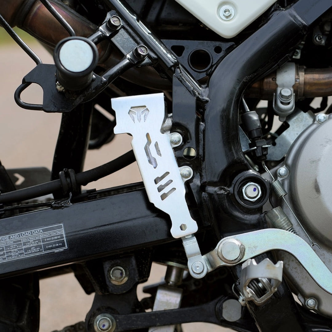Moto Torque Aluminium Rear Master Cylinder Guard for Kawasaki KLX 230