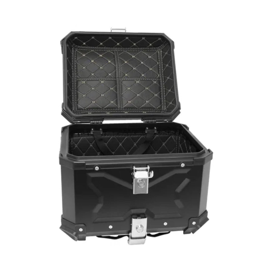 HMD 45L X-Type Motorcycle Top Box | Universal Aluminium Luggage Box