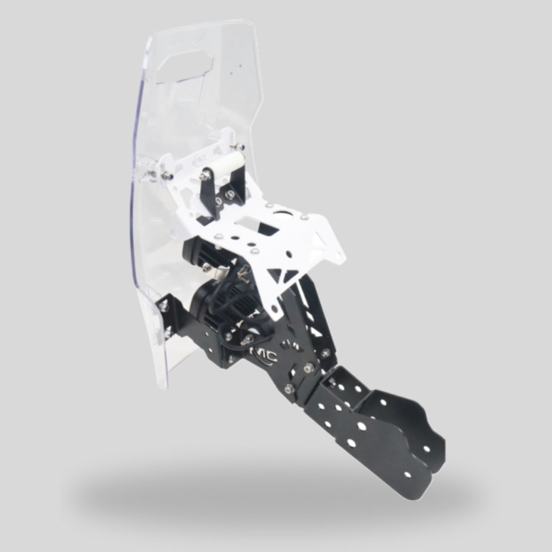 MOTOCARE MANTIS RALLY TOWER TOURING WINDSHIELD WITH CLAMP KIT FOR HERO XPULSE 200 4V