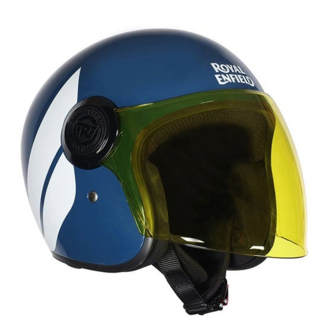 Royal Enfield Copter Hunter Helmet – Lagoon Blue