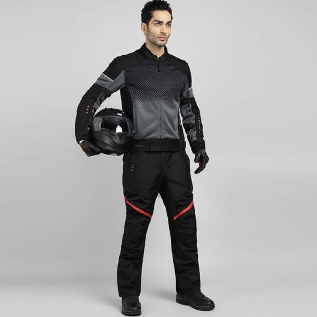 HIGH STREET ECO MOTORCYCLE RIDING JACKET - BLACK | Royal Enfield