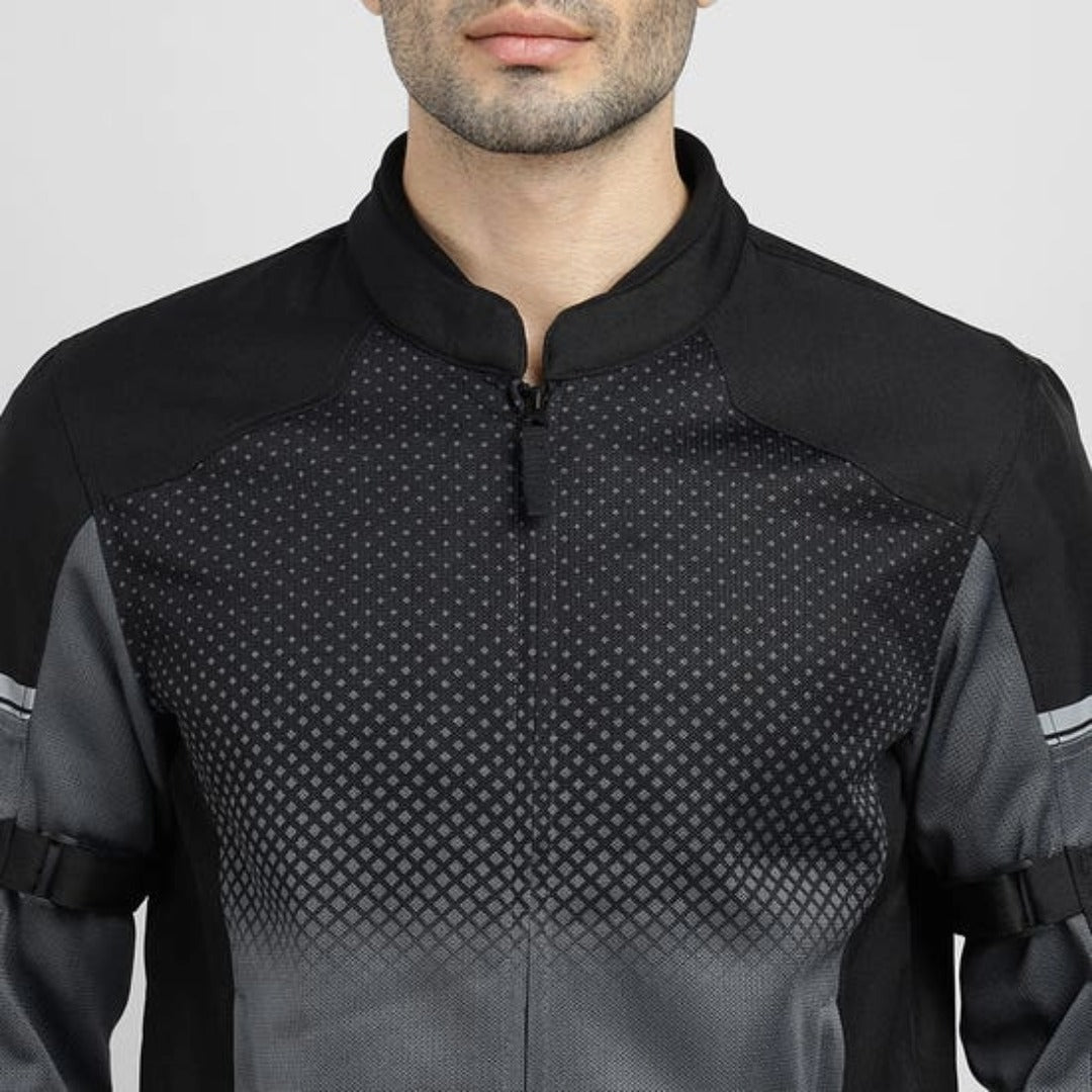 HIGH STREET ECO MOTORCYCLE RIDING JACKET - BLACK | Royal Enfield
