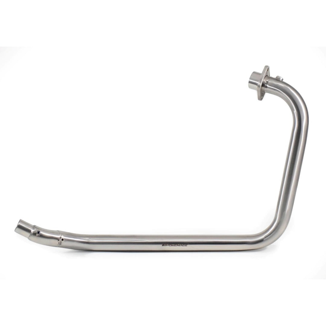 Powerage Performance Headers for Himalayan 411 Brushed Steel Finish