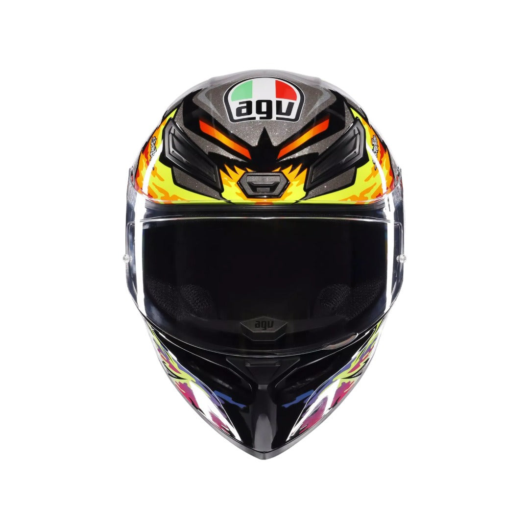 AGV K1 S BEZZECCHI 2023 - MOTORBIKE FULL FACE HELMET ISI ECE 22.06 Certified