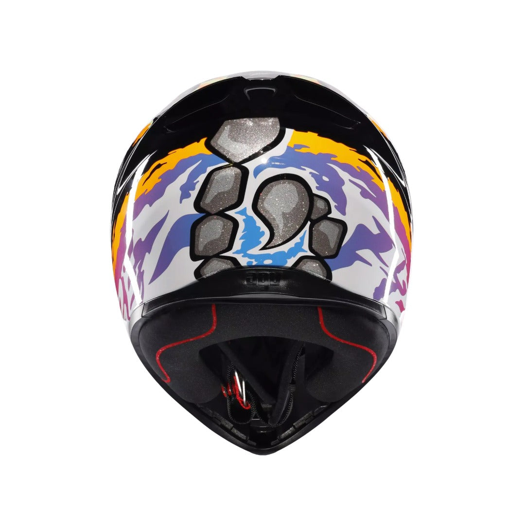 AGV K1 S BEZZECCHI 2023 - MOTORBIKE FULL FACE HELMET ISI ECE 22.06 Certified