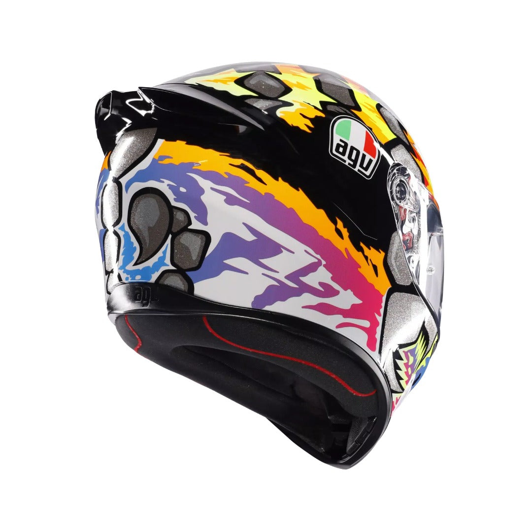 AGV K1 S BEZZECCHI 2023 - MOTORBIKE FULL FACE HELMET ISI ECE 22.06 Certified