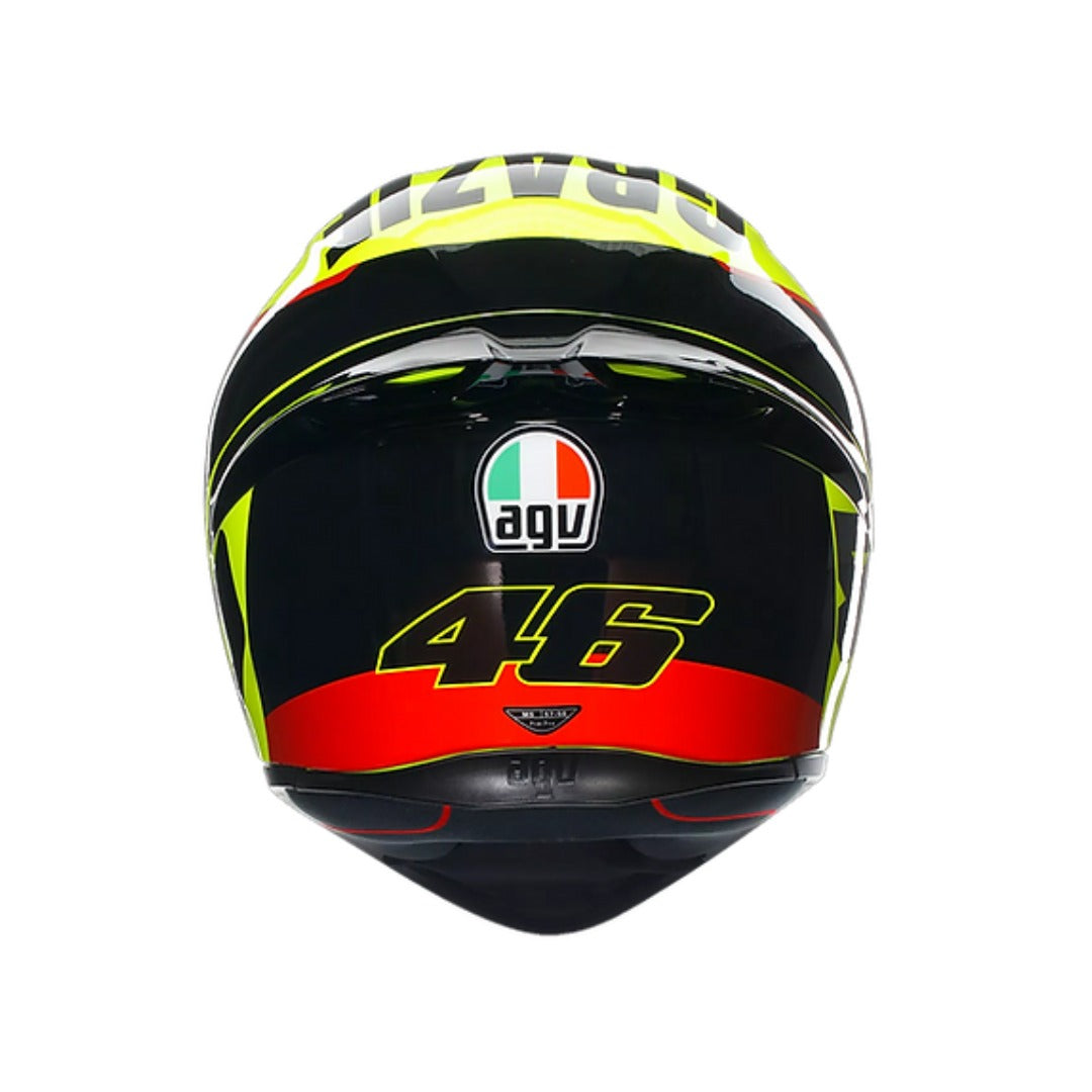 AGV K1 S HELMET - GRAZIE VALE MOTORBIKE FULL FACE HELMET ISI ECE 22.06 Certified