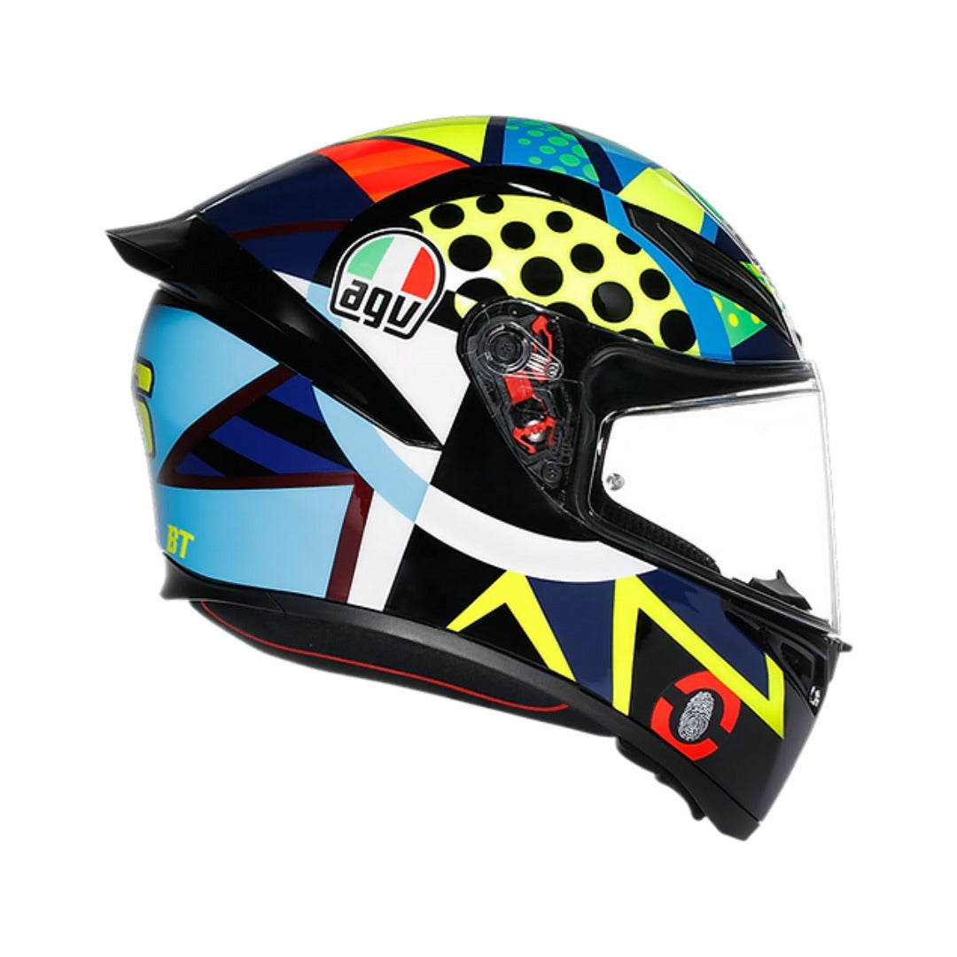 AGV K1 S Rossi Winter Test 2020 MOTORBIKE FULL FACE HELMET ISI ECE 22.06 Certified