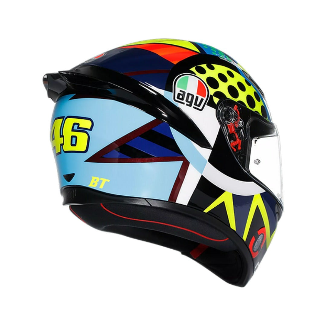 AGV K1 S Rossi Winter Test 2020 MOTORBIKE FULL FACE HELMET ISI ECE 22.06 Certified
