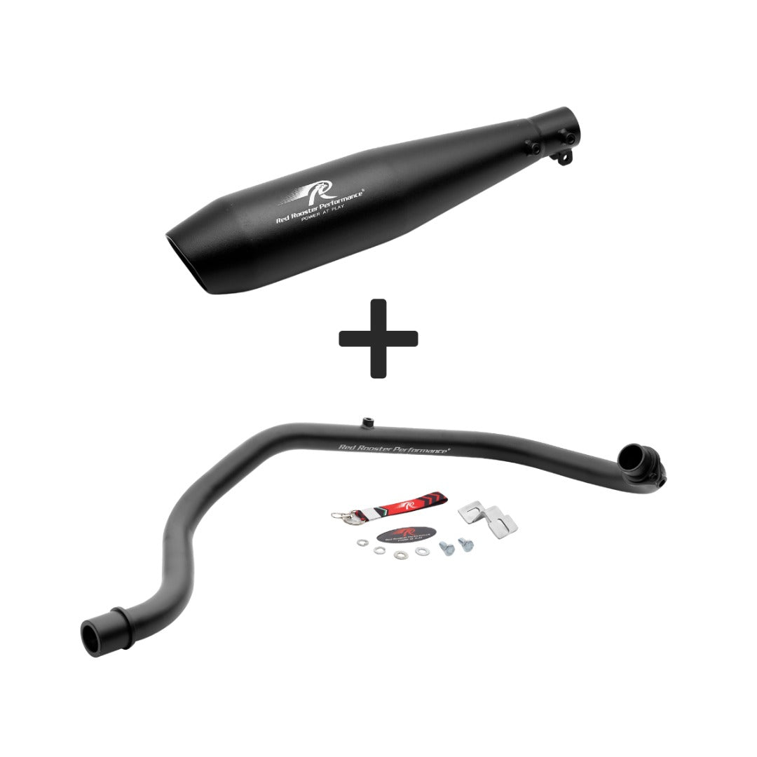 Red Rooster Polaris Exhaust for Hero XPulse 200 Full System