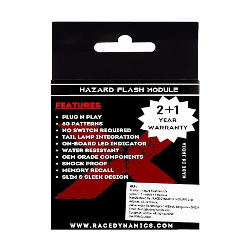 Flash X Hazard For Triumph Speed 400