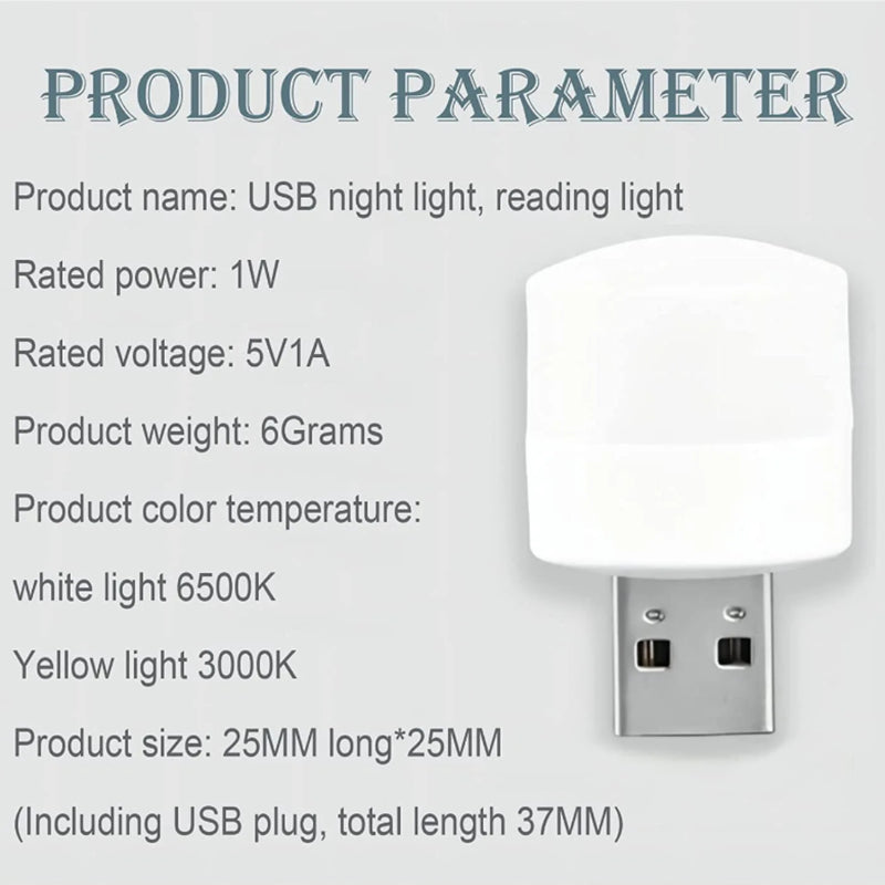 USB Light - Plug In Design