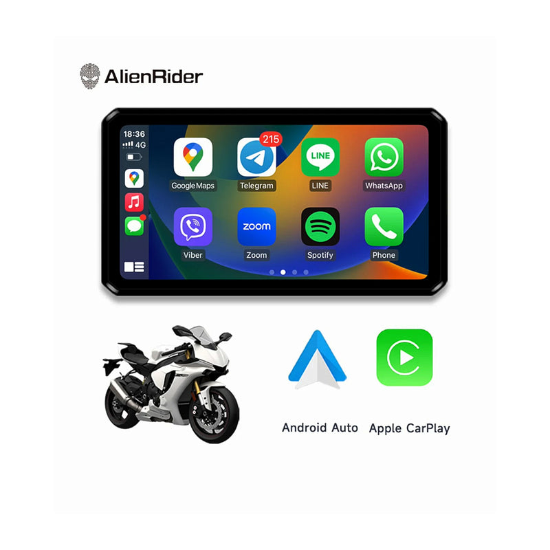 Alien Rider M2 PRO Motorcycle Dual Recording Bike Navigation System