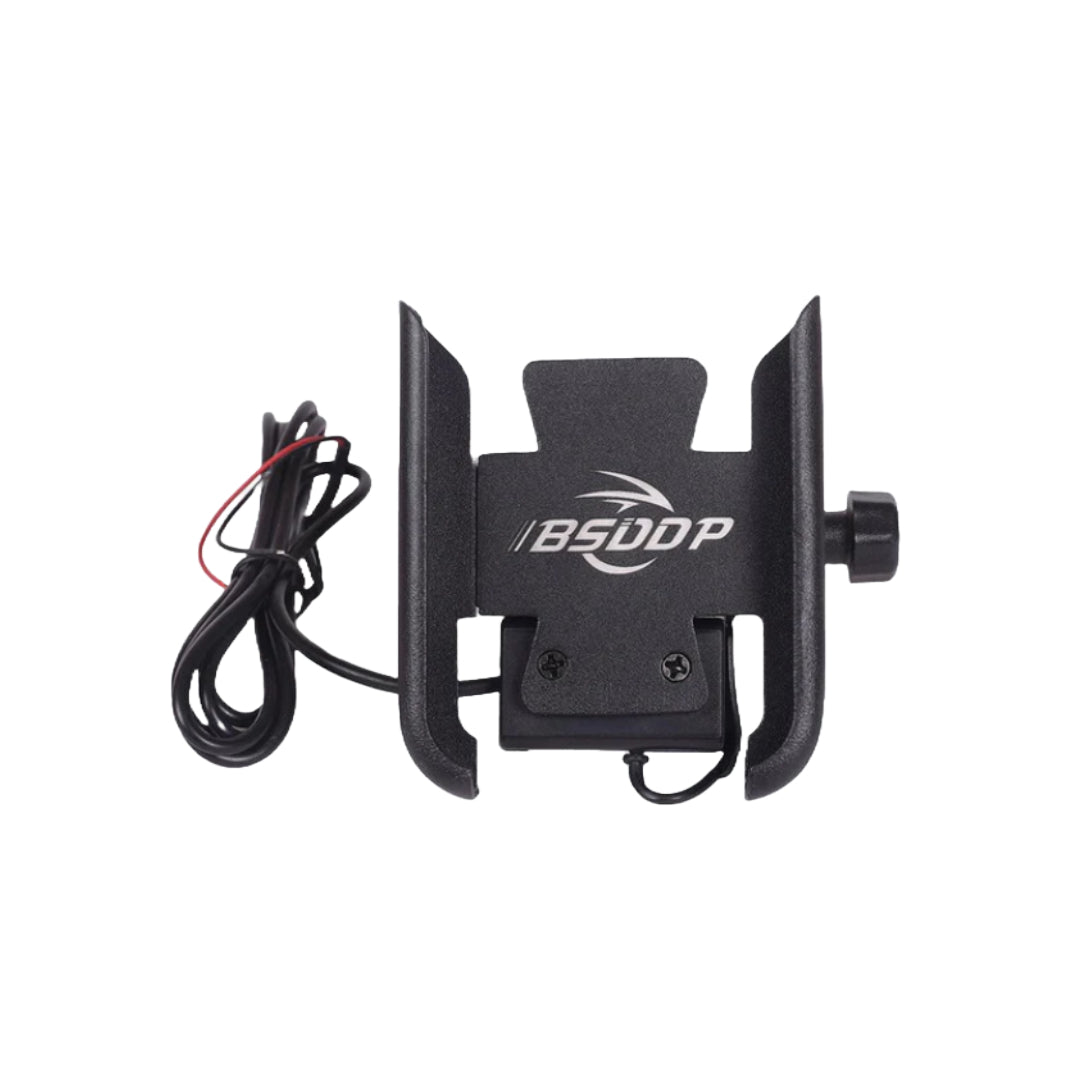 BSDDP Motorcycle Phone Mount with USB Charger