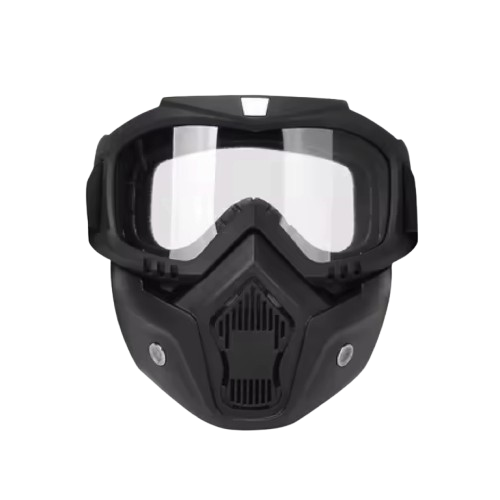 Riding Facemask With Goggles-BSDDP