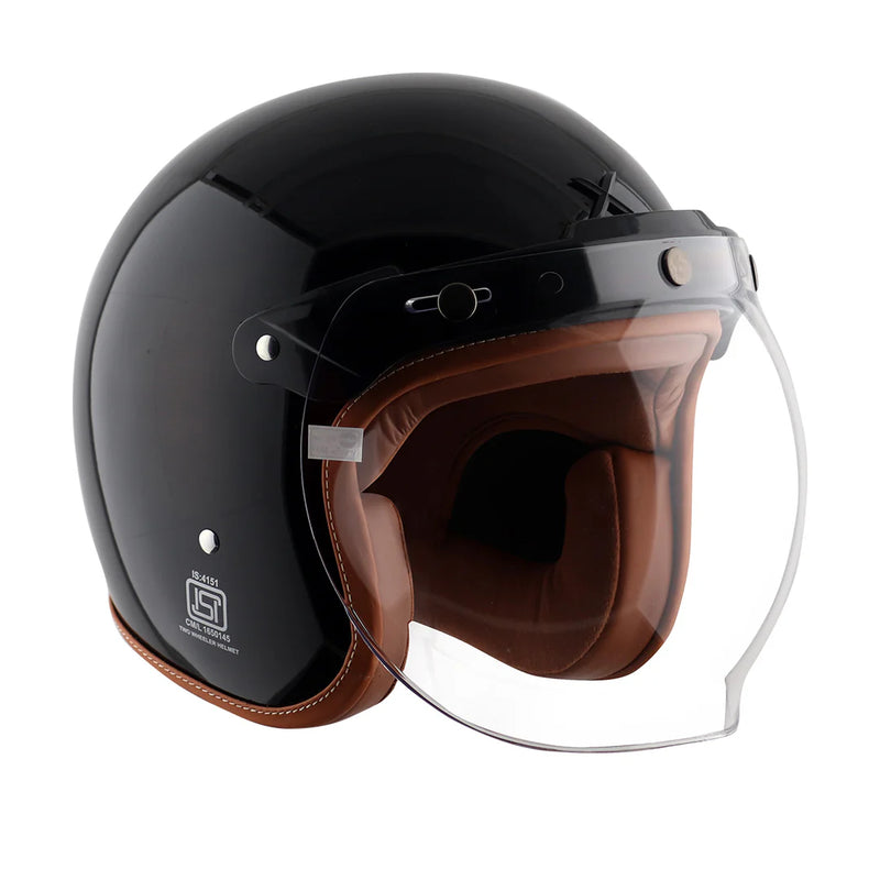 Axor Retro Jet Half Face Motorcycle Helmet
