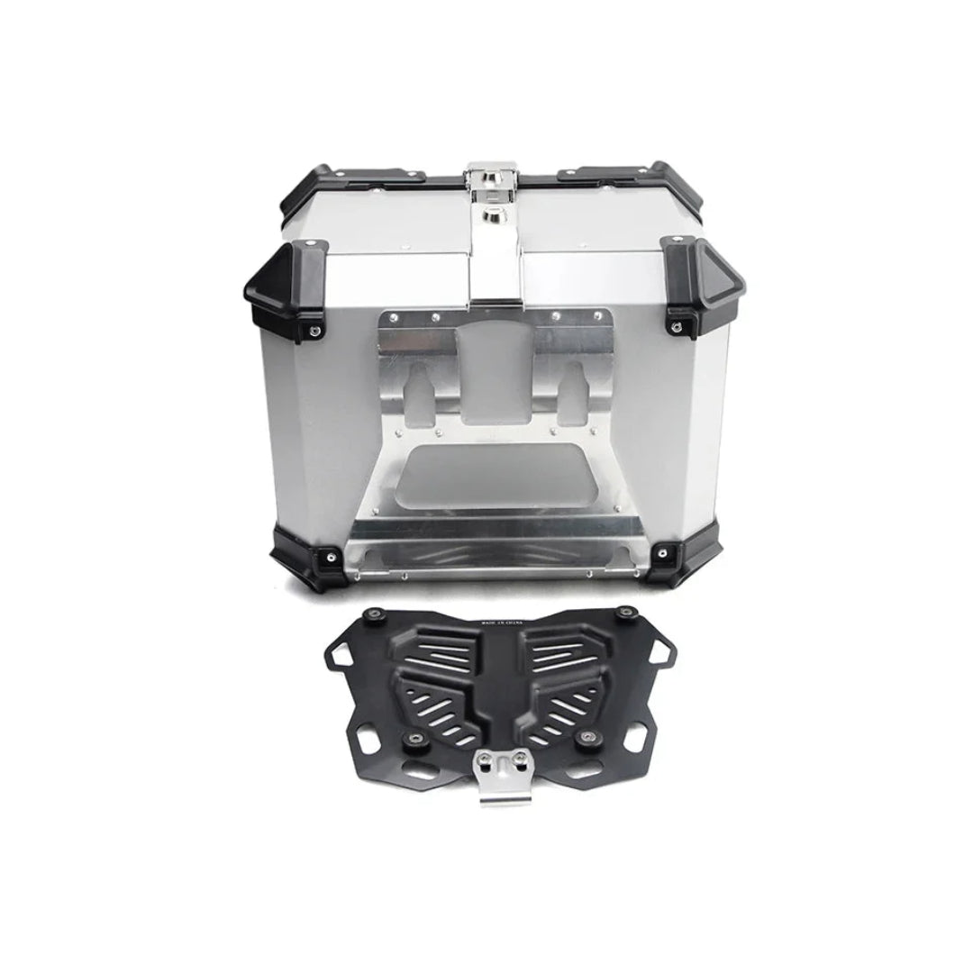 LGP Top Case 55L Premium Silver Plane