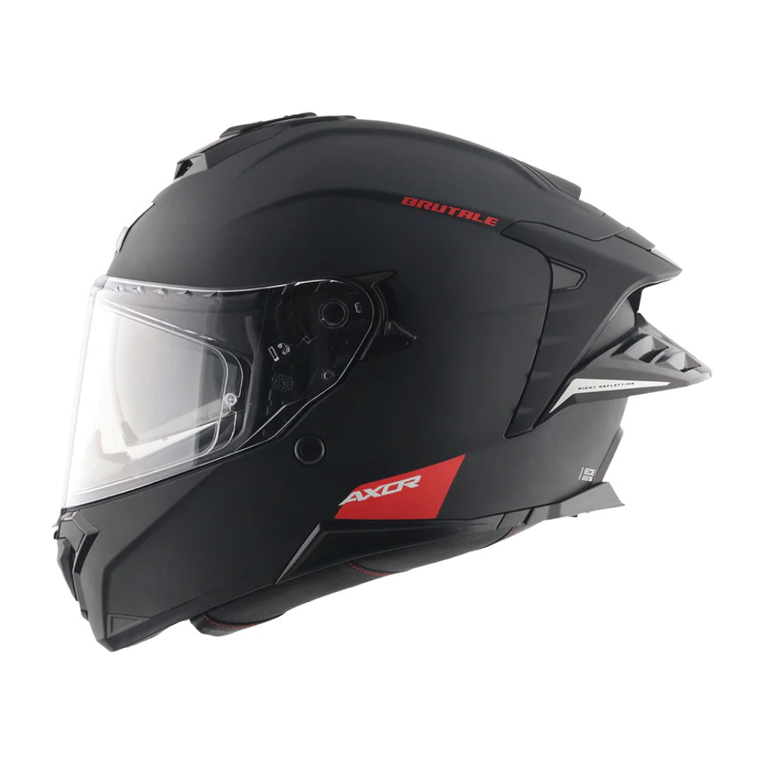 AXOR Brutale Solid Colors Dual Spoiler Helmet