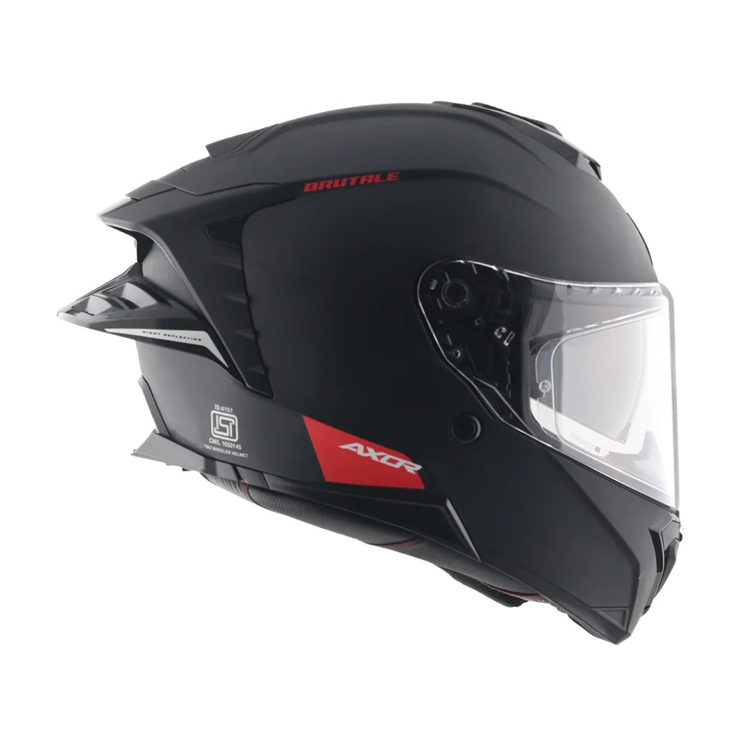 AXOR Brutale Solid Colors Dual Spoiler Helmet