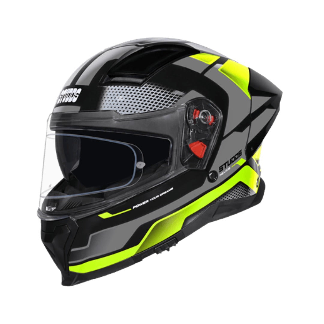 Studds Helios D1 Asphalt Full Face Helmet