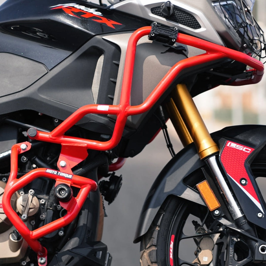 Crash Guard for TVS Apache RTX 300 | Moto Torque