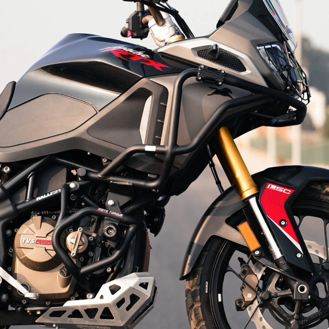 Crash Guard for TVS Apache RTX 300 | Moto Torque