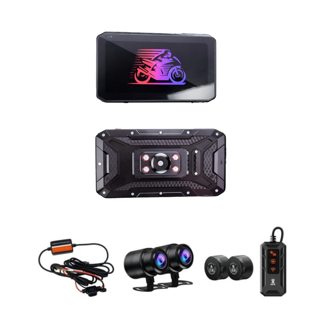BIKE SPEC XPLAY PRO Motorcycle CarPlay Dual Recording Bike Navigation System