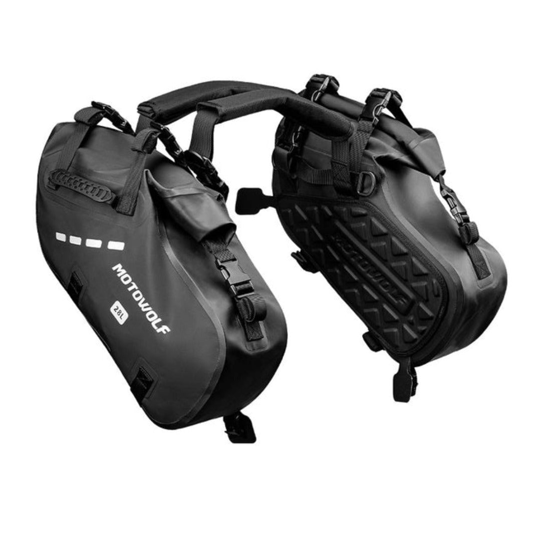 MOTOWOLF MB2 Saddle Bags for Motorcycle | 28L