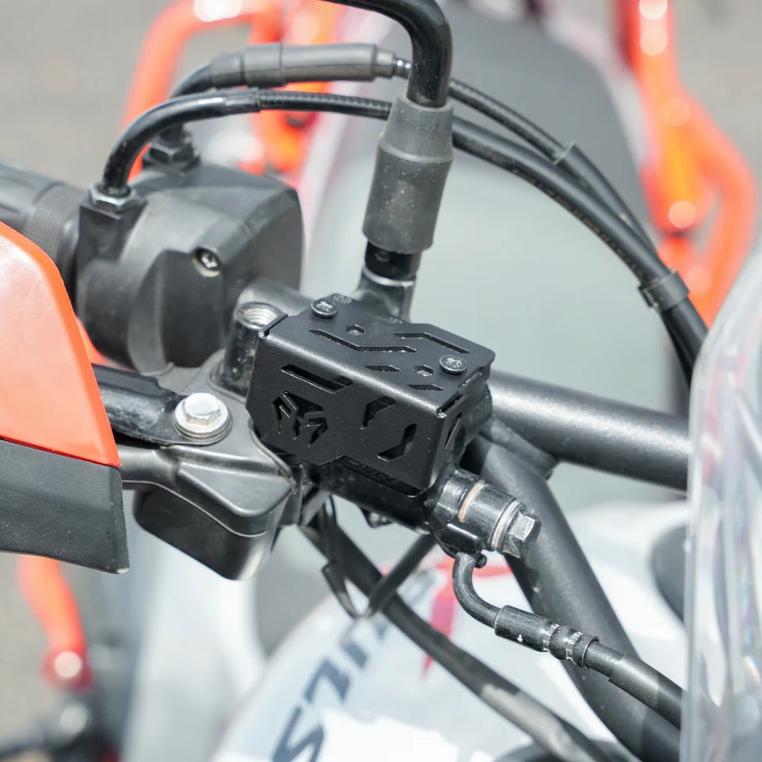 Mototorque Master Cylinder Guard for Hero XPulse 210 Front – Mild Steel Brake Protection