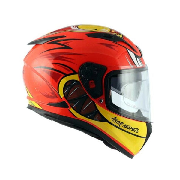 Axor Street Racing Duck Helmet ( Orange Yellow )