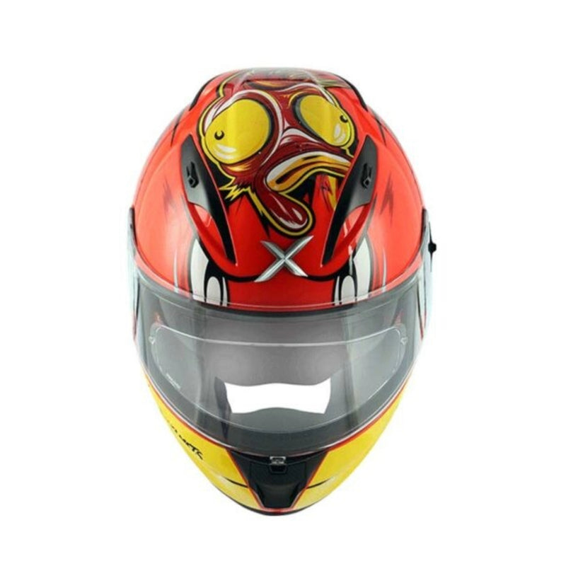 Axor Street Racing Duck Helmet ( Orange Yellow )
