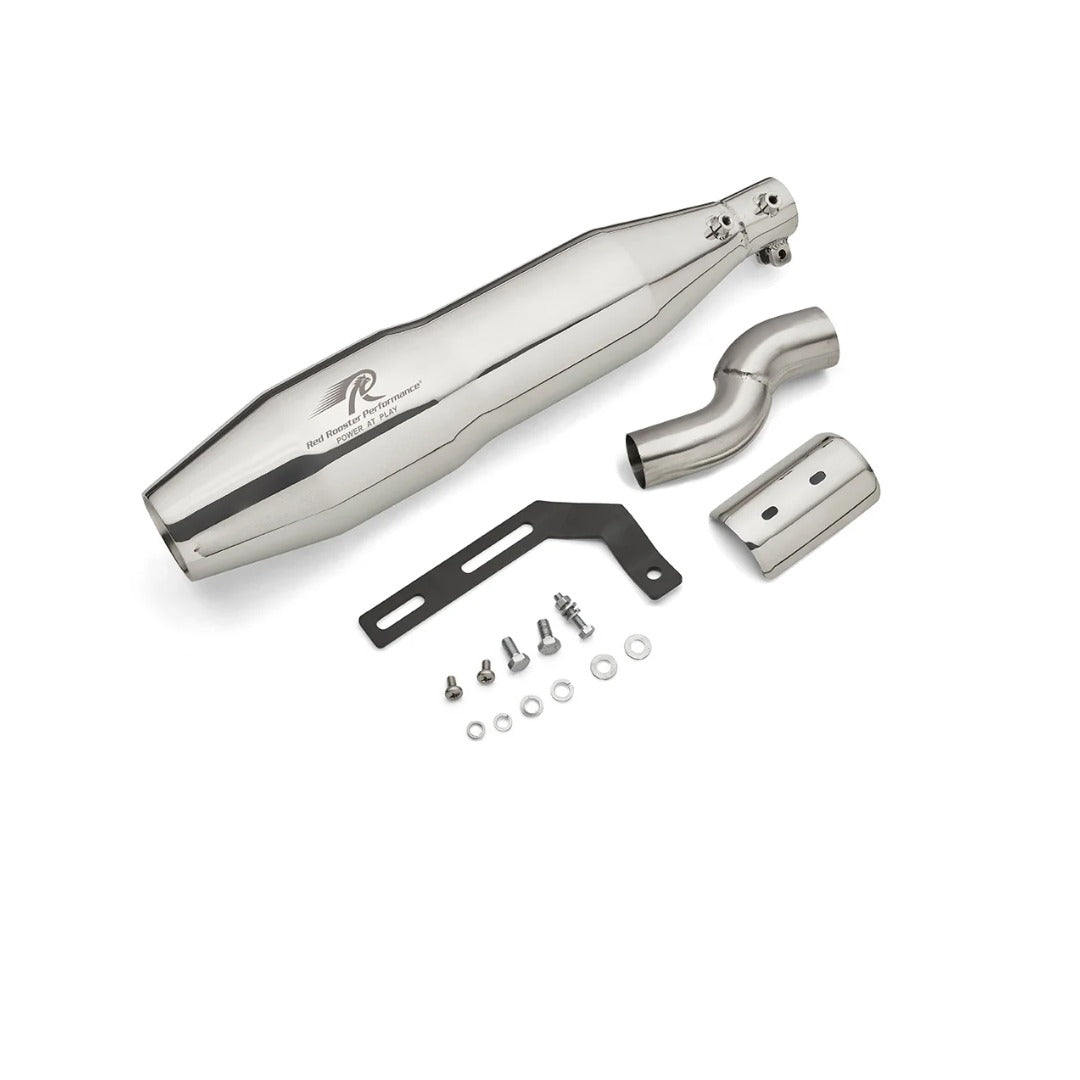 Red Rooster Performance Blaze Exhaust for Triumph Speed 400, Speed T4 & Scrambler 400X